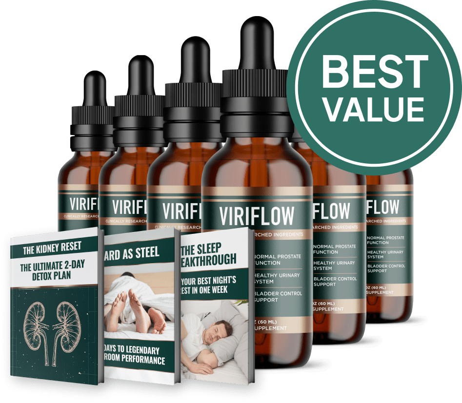 ViriFlow 6 bottles — 180-day supply